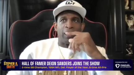 Deion Sanders talks about his new offensive linemen